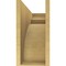 Ekena Millwork 8"W x 24"D x 16"H Classic Yorktown Rough Cedar Woodgrain TimberThane Corbel, Primed Tan CORUR08X24X16YORRCPR - alternate 5